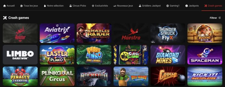 Circus Casino Crash Games