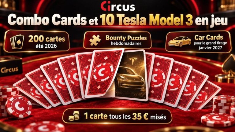 Circus Casino Combo Cards